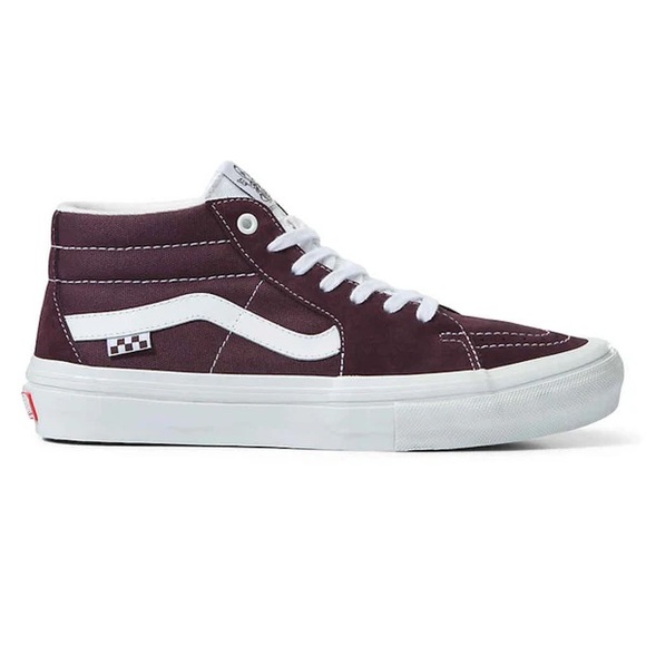 Vans Skate Grosso Mid - Wine *brand new* - Picture 1 of 5